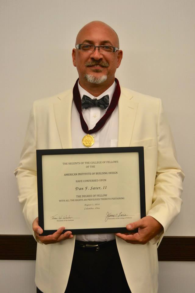 Dan Sater II inducted into the College of Fellows.